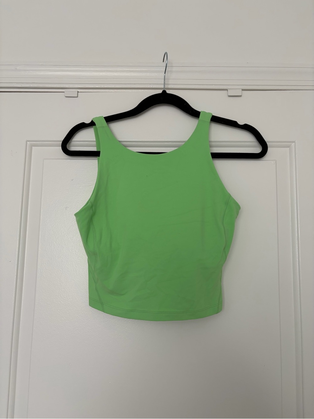 lululemon athletica Neon Green Cropped Tank